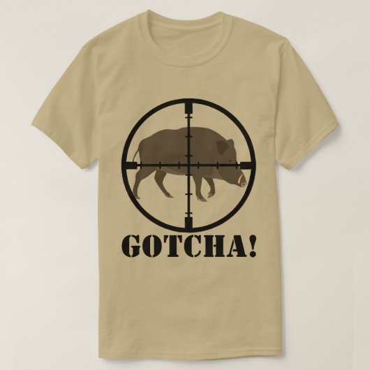 Boarjacht T-shirt (Design voorkant)