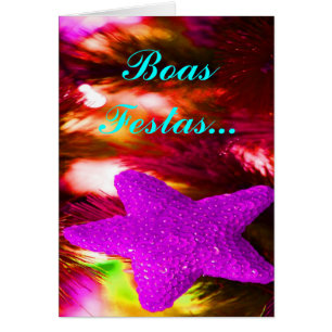 Boas Festas e um feliz Ano Novo Paarse Star I