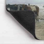 Boat aan de strand van Scheveningen, 1876 Muismat (Hoek)