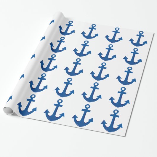 Boat Anchor Cadeaupapier (Uitgerold)
