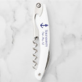 Boat Anchor Persoonlijk Kurkentrekker (Voorkant)