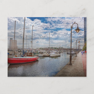 Boat - Baltimore, MD - One fine day in Baltimore Briefkaart
