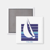 Boat Blues Carré_Malibu aimant (Recto/Verso)
