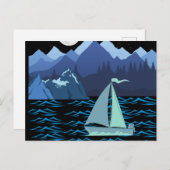 Boat Briefkaart (Voorkant / Achterkant)