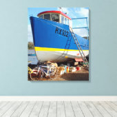 Boat Canvas Afdruk (Insitu (Houten vloer))