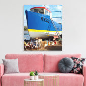 Boat Canvas Afdruk (Insitu (Woonkamer))