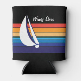 Boat Color Square_horizontal huts_personalized Blikjeskoeler