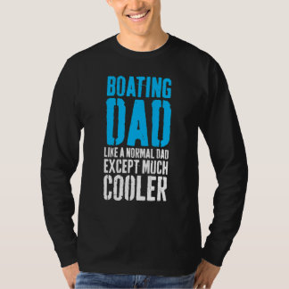 Boat Dad Vaderdag T-shirt