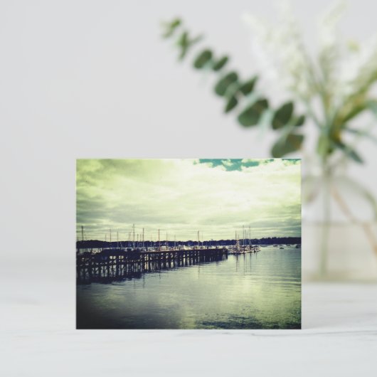 Boat Dock Briefkaart (Staand voorkant)