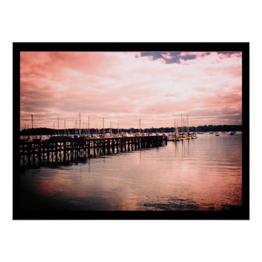 Boat Dock Perfect Poster (Voorkant)