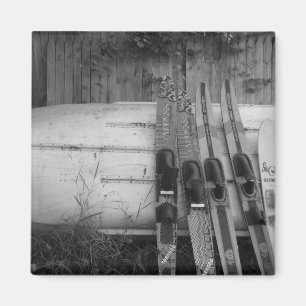 Boat en Ski Theme Magnet Perfect voor het meer Magneet
