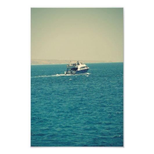 Boat Foto Afdruk (Voorkant)
