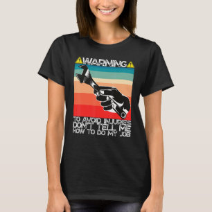 Boat Heavy Work Race Automotive Diesel Mechani T-shirt