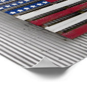 Boat House American Flag Poster (Hoek)