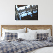 Boat House Canvas Afdruk (Insitu (Slaapkamer))