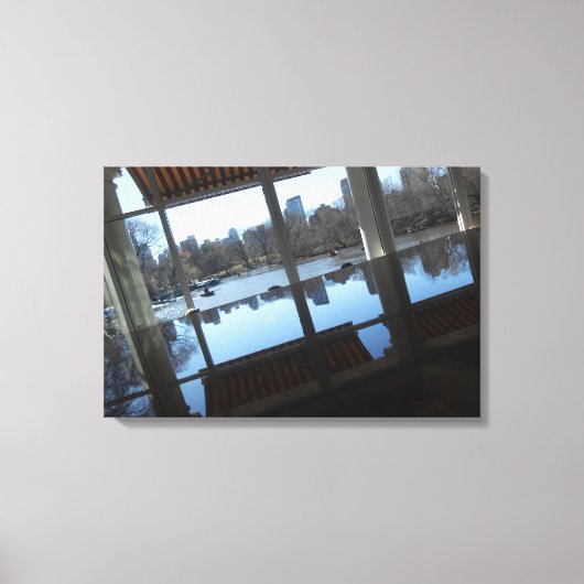 Boat House Canvas Afdruk (Voorkant)
