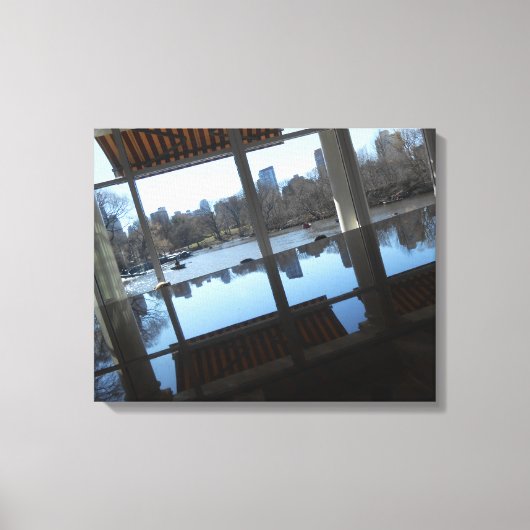 Boat House Canvas Afdruk (Voorkant)