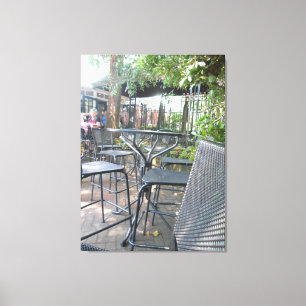 Boat House Canvas Afdruk