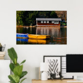 Boat House South Africa Poster (Thuiskantoor)