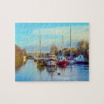 Boat in Lydney Harbor