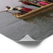 Boat in Peru Poster (Hoek)