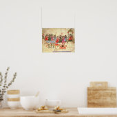 Boat met Automata, illustratie Poster (Keuken)