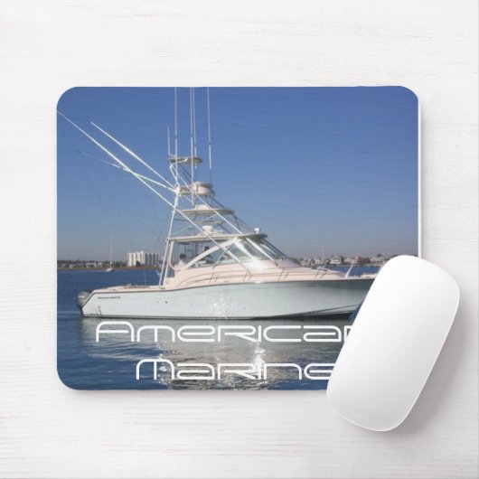 Boat Mousepad Muismat (Met muis)