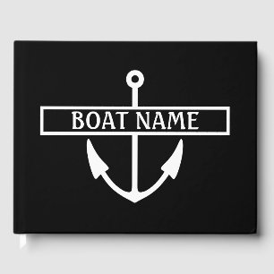 Boat Name Anchor Gastenboek