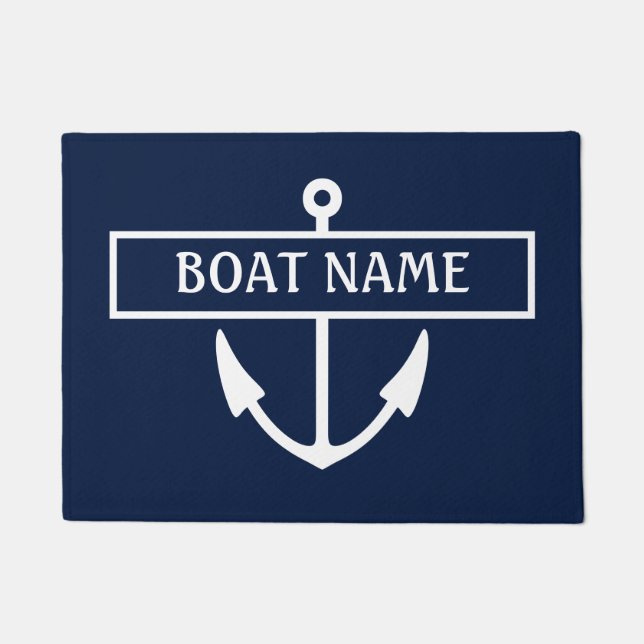 Boat Name Dock Mat (Voorkant)