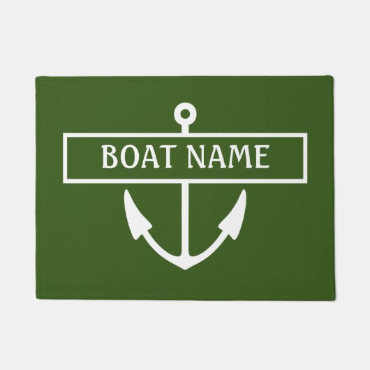 Boat Name Dock Mat (Voorkant)