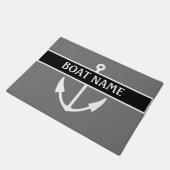 Boat Name Dock Mat (Schuin)