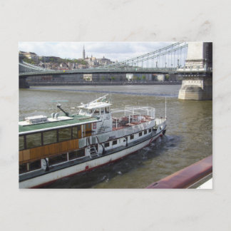 Boat op de Donau Briefkaart