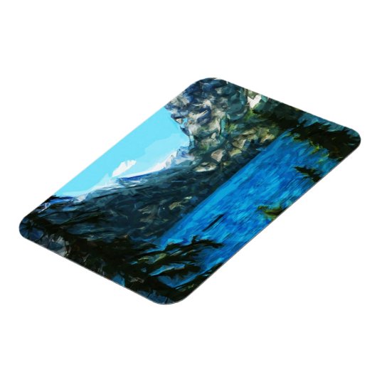 Boat op het Abstracte Impressionisme in het bergme Magneet (Linkerzijde)