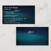 Boat op Magens Bay, St. Thomas, Amerikaanse Maagd Visitekaartje (Voorkant / Achterkant)