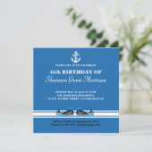 Boat Party Anniversaire Invitation (Debout devant)