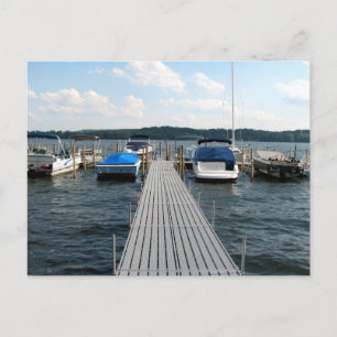 Boat Pier - Chautauqua Lake Briefkaart