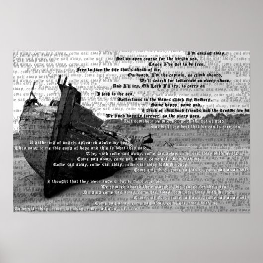 Boat Poster (Voorkant)