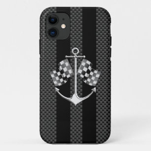 Boat Racing Nautical Modern Styles iPhone 11 Hoesje