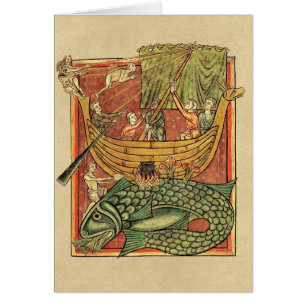 Boat Shipwrecked op een walvis