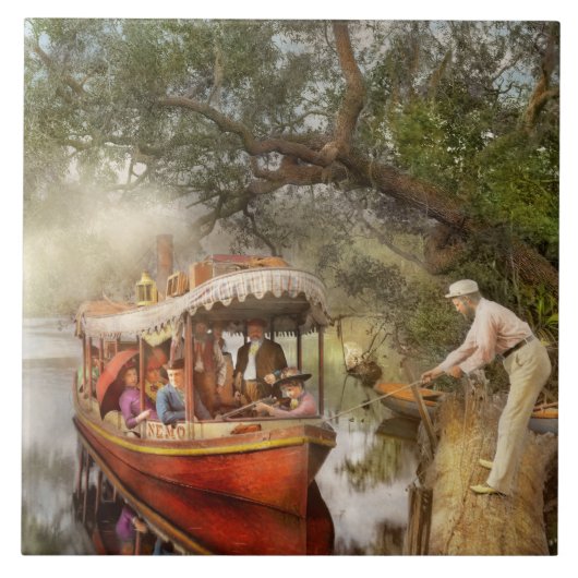 Boat - Shotgun Annie 1893 Tegeltje (Voorkant)