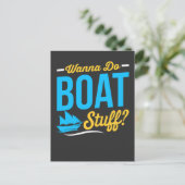 Boat Stuff Briefkaart (Staand voorkant)