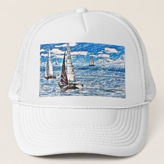 Boat Trucker Pet (Voorkant)