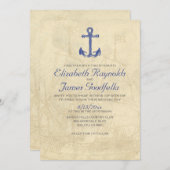  Boat Wedding Invitations Kaart (Voorkant / Achterkant)