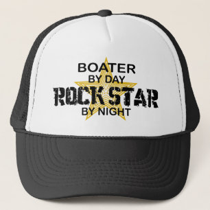 Boater Rock Star bij nacht Trucker Pet