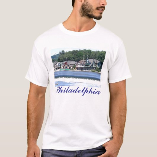 Boathouse Row 2 - Philadelphia T-shirt (Voorkant)