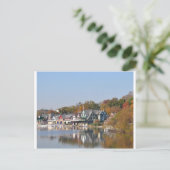 Boathouse Row Philadelphia Briefkaart (Staand voorkant)