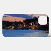 Boathouse Row schemk Case-Mate iPhone Case (Achterkant (horizontaal))