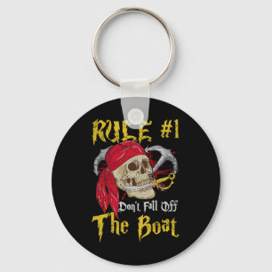 Boating Captain Pirates Fun Pirate Dont Herfst Off Sleutelhanger