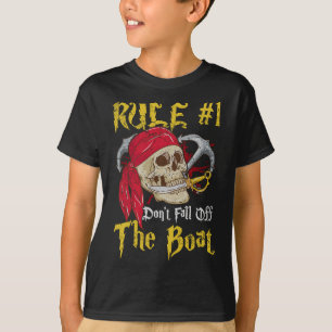 Boating Captain Pirates Fun Pirate Dont Herfst Off T-shirt