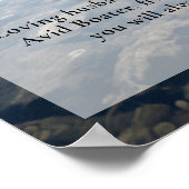 Boating Captain Viering van het Leven Foto Begrafe Poster (Hoek)